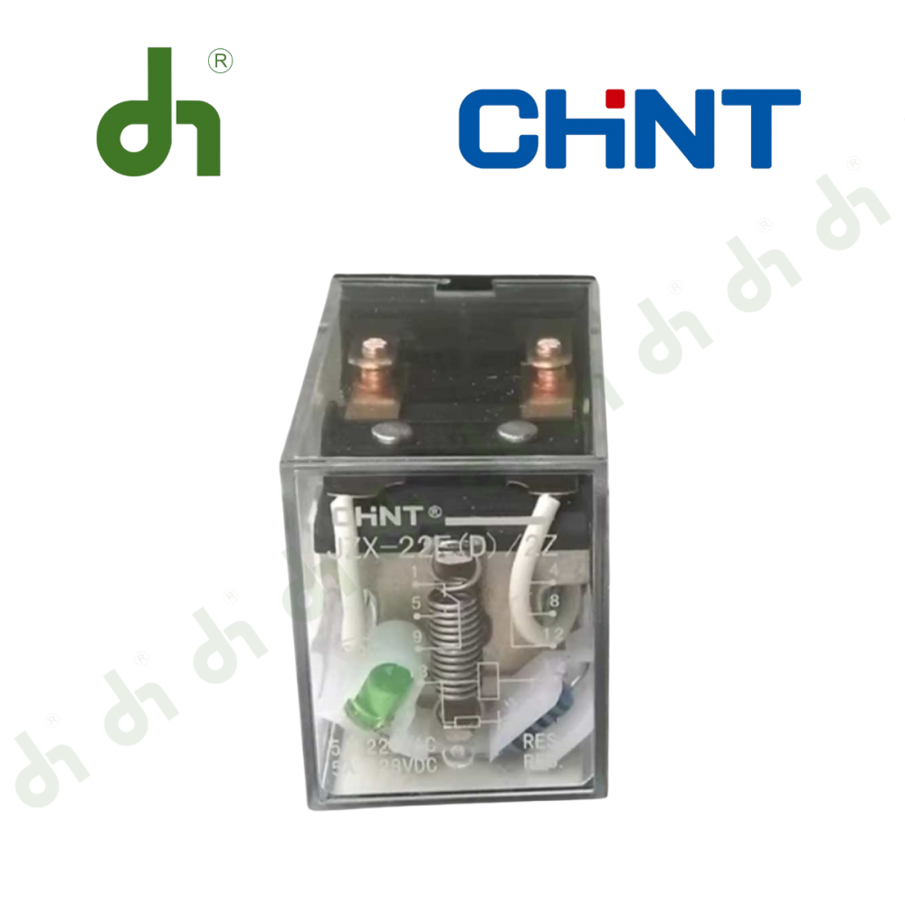 Rơ le trung gian JZX-22F(D)/2Z PLU DC24V