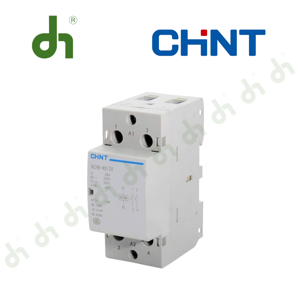 Công tắc tơ 2P/40A NCH8-40/20 220/230V