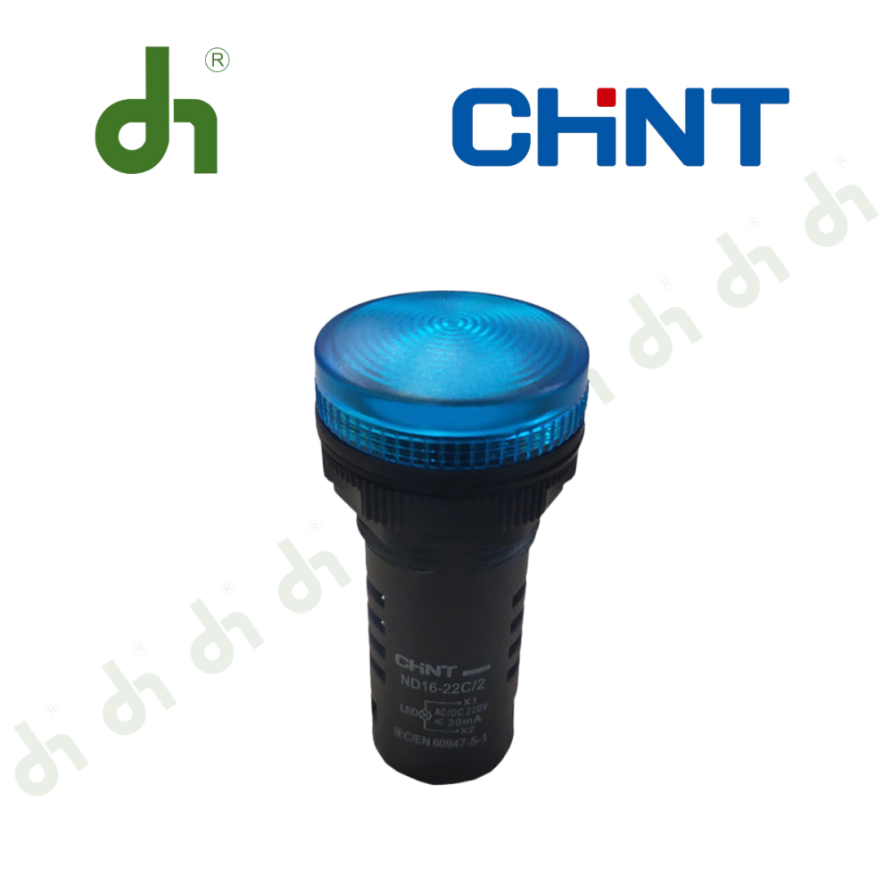 Đèn báo ND16-22C/2 220V BLU