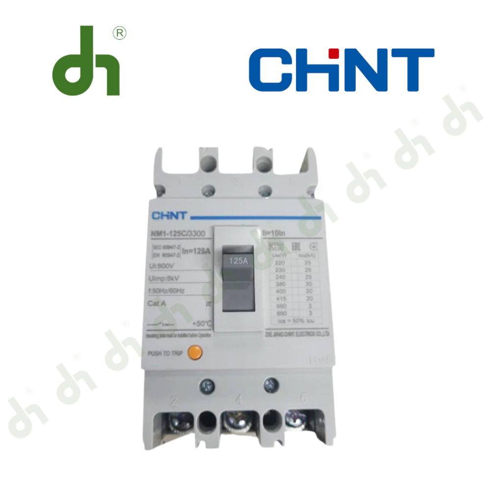 Cầu dao tự động (Áp tô mát) NM1-125C/3300 125A