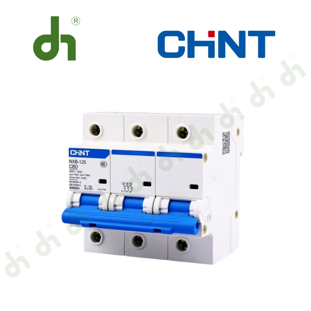Cầu dao tự động (Áp tô mát) NXB-125 3P C80