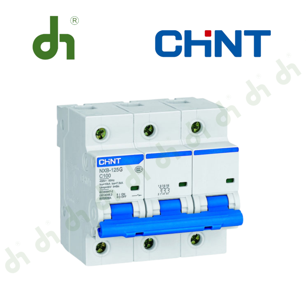 Cầu dao tự động (Áp tô mát) NXB-125G 3P C100A