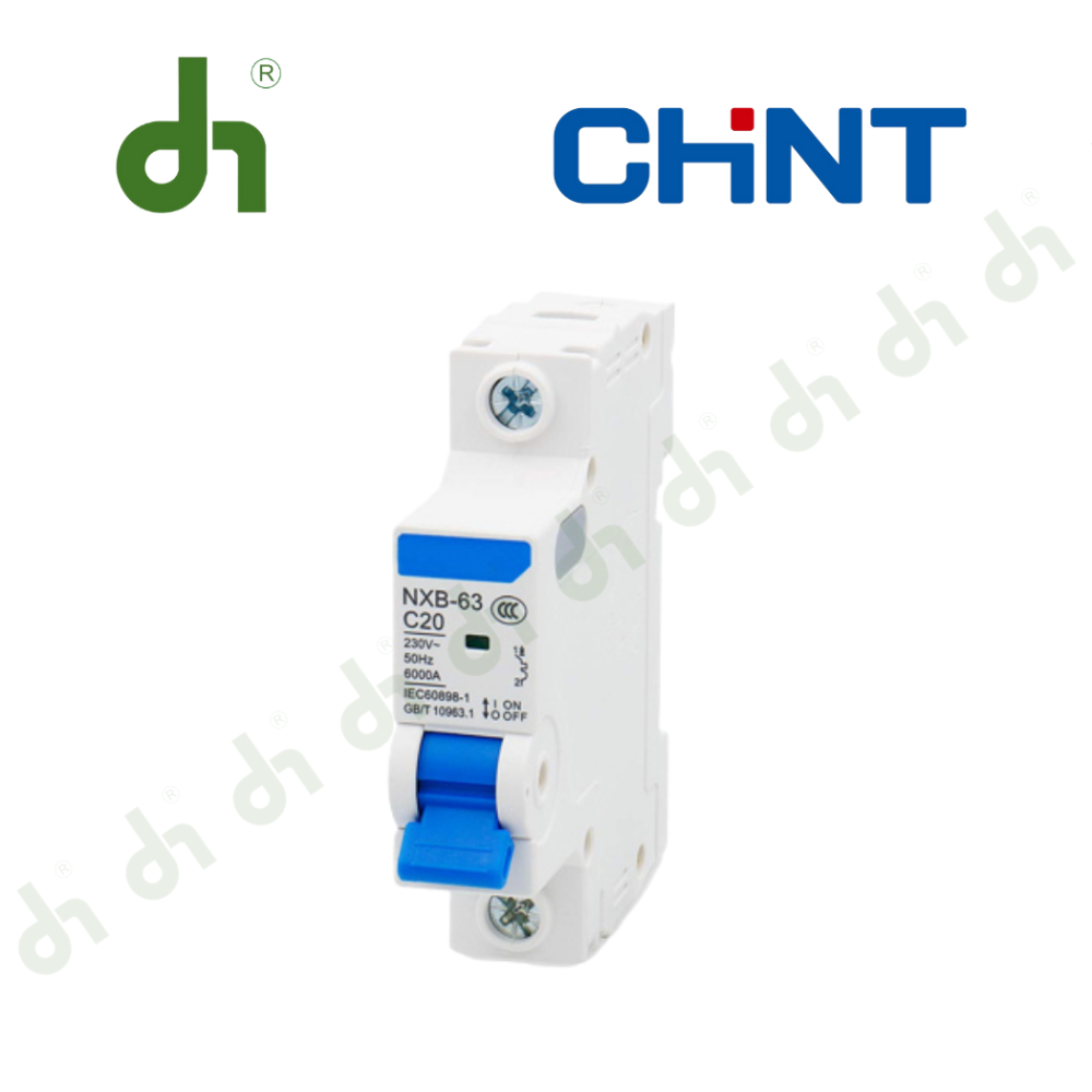 Cầu dao tự động (Áp tô mát) NXB-63 1P C20 6KA