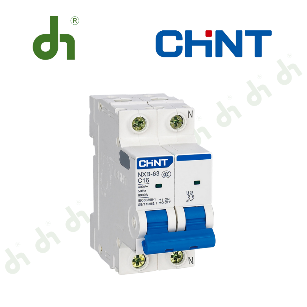 Cầu dao tự động (Áp tô mát) NXB-63 2P C16 6KA