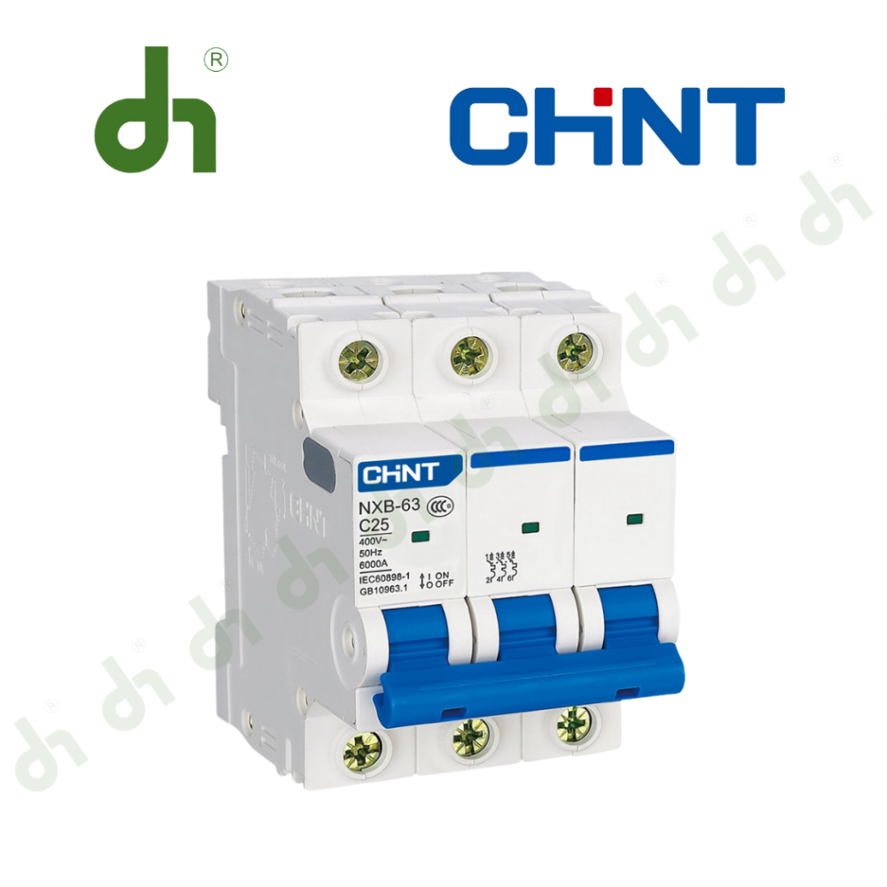 Cầu dao tự động (Áp tô mát) NXB-63 3P C25 6KA
