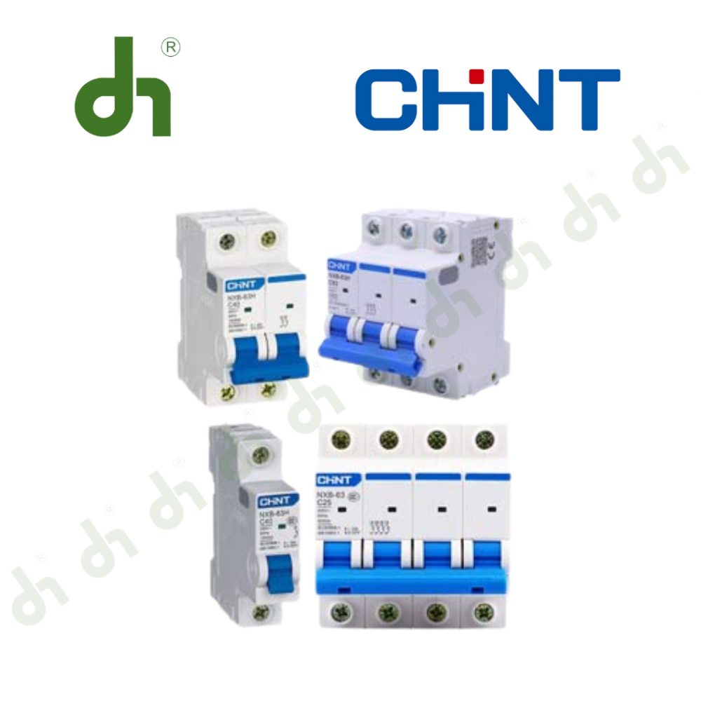 Cầu dao tự động (Áp tô mát) NXB-63H 2P C63 10kA
