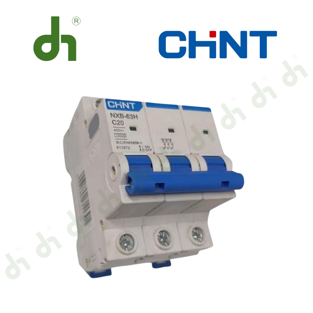 Cầu dao tự động (Áp tô mát) NXB-63H 3P C20 10kA