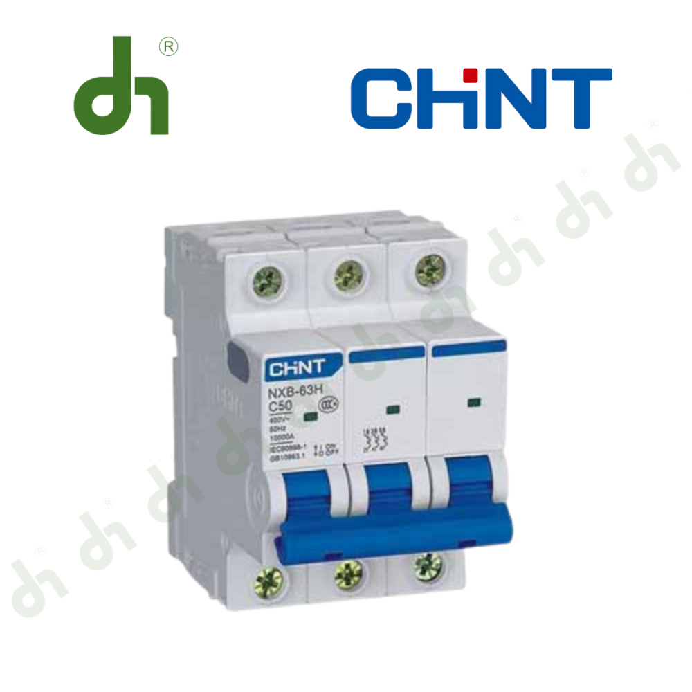 Cầu dao tự động (Áp tô mát) NXB-63H 3P C50 10kA
