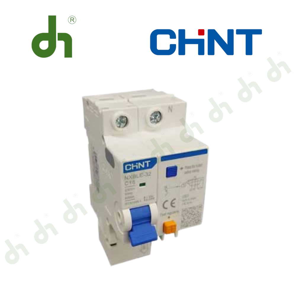 Cầu dao tự động (Áp tô mát) bảo vệ quá tải và chống rò NXBLE-32 1P+N C16 30mA 6kA