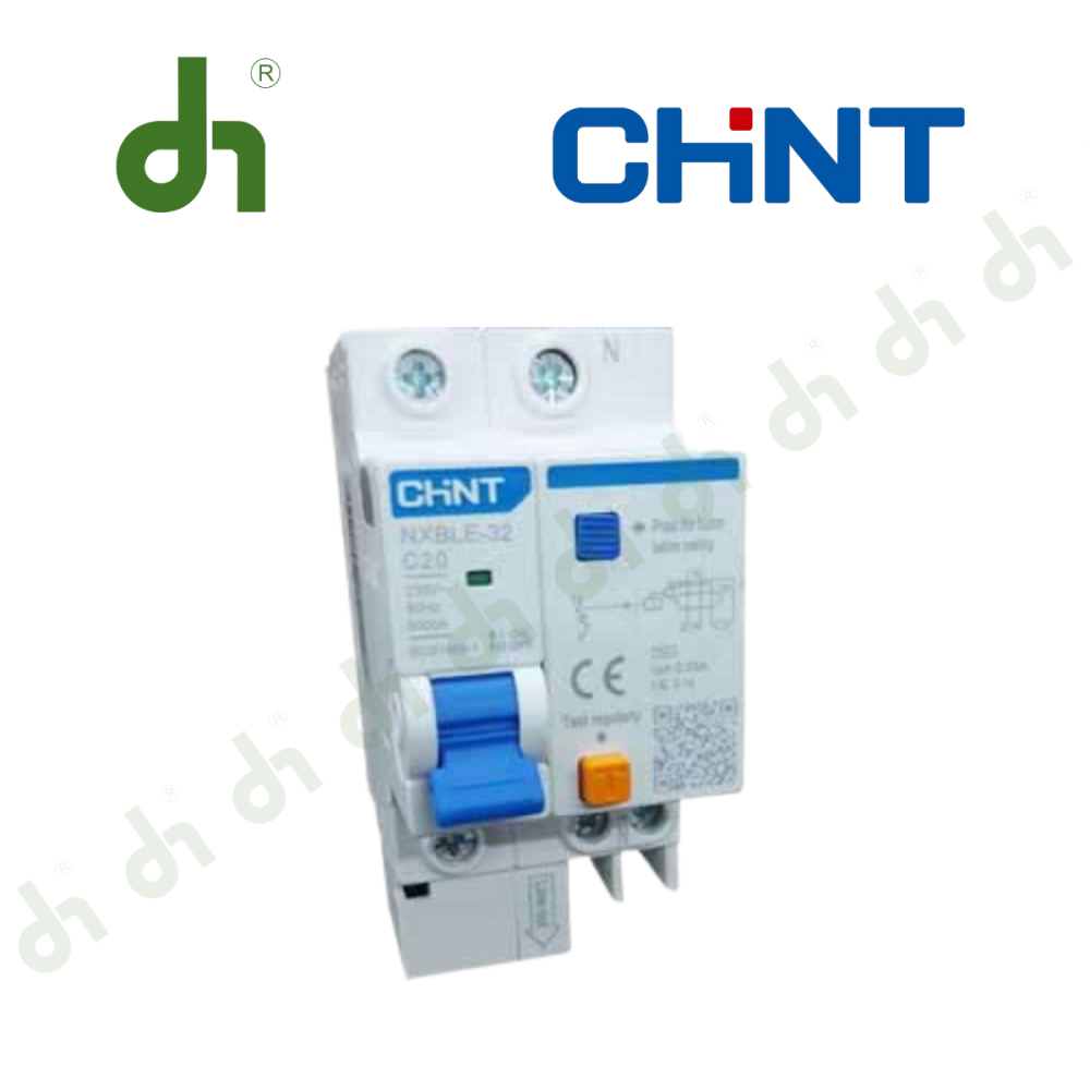 Cầu dao tự động (Áp tô mát) bảo vệ quá tải và chống rò NXBLE-32 1P+N C20 30mA 6kA