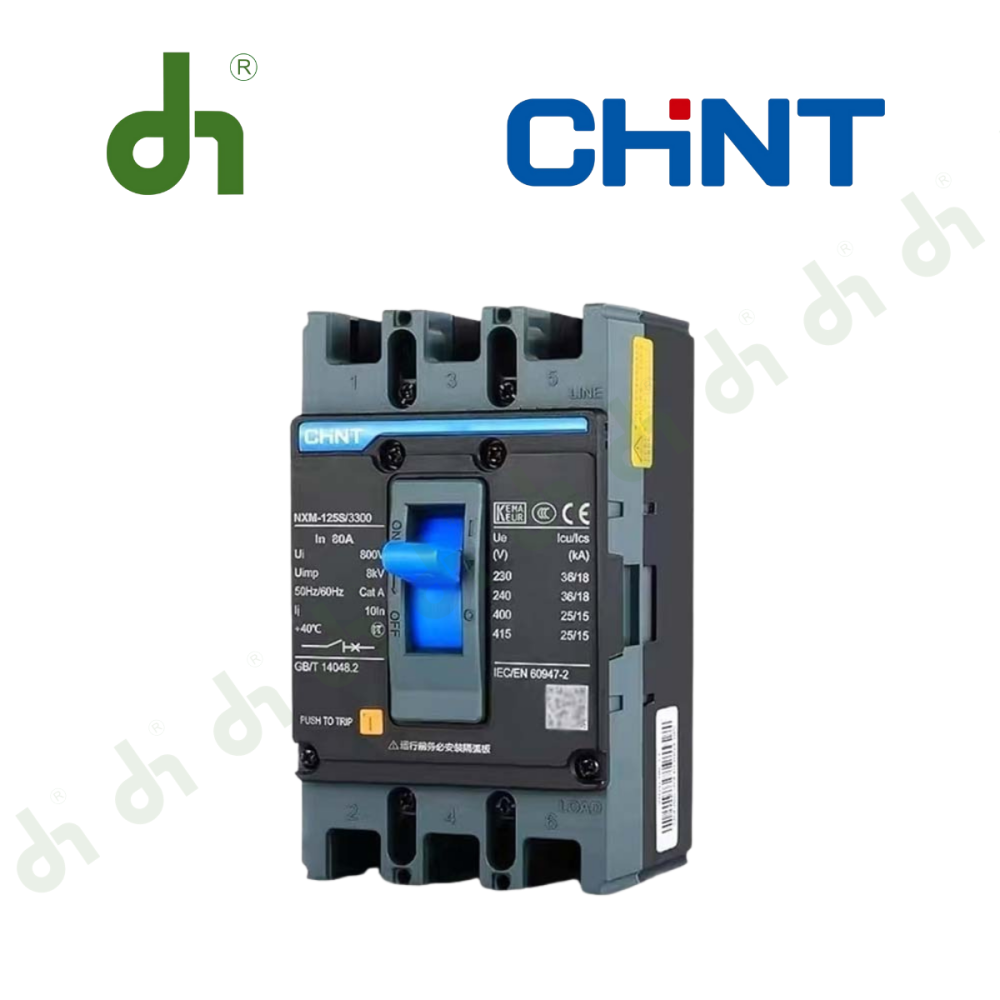 Cầu dao tự động (Áp tô mát) NXM-125S/3300 80A